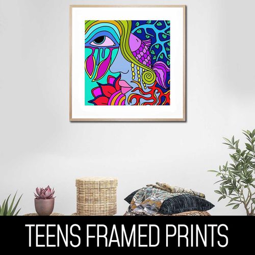 Teens Framed Prints