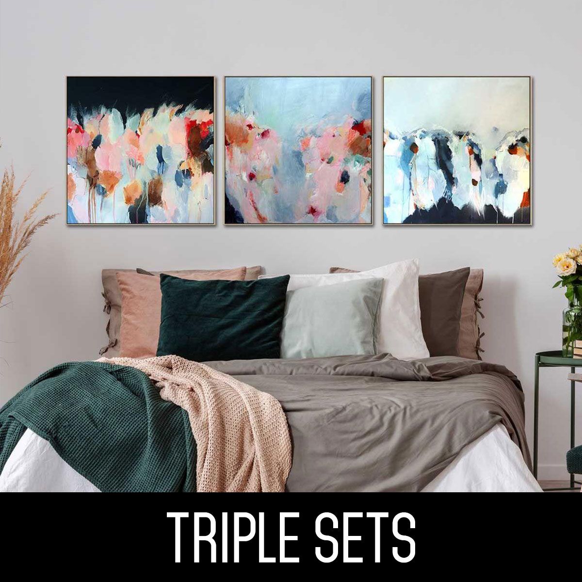 Triple Sets Canvas Prints